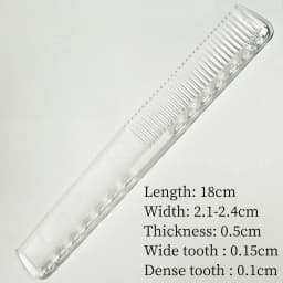 Barber's Hair Cutting Comb Professional Haircut Combs Hair Salon Styling Hairbrush Barber Shop Hairstylist Hairdressing Tools
