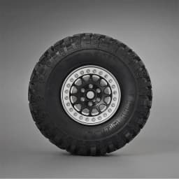 115*45MM 1.9' Rubber Tyre Wheel Tires for 1:10 RC Rock Crawler Axial SCX10 II 90046 AXI03007 Traxxas TRX-4