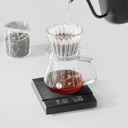TIMEMORE Store Black Mirror Basic2 Plus New Up Digital Coffee Food Kitchen Scale With Time USB Light Weight Mini Digital Scale