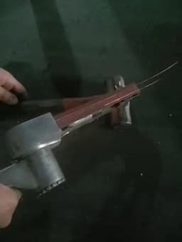 15x452mm Sanding Belt 60/80/100/120/240/400/600 Grit for M10 Sander Adapter Polishing Machine Abrasive Tools