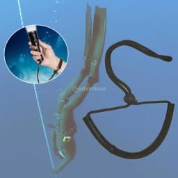 Scuba Diving Torch Wrist Strap Dive Light Lanyard Flashlight Snorkeling Hand Wrist Strap Adjustable Wrist Lanyard Cord Lock