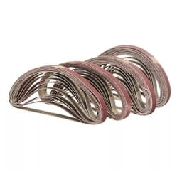 10 pcs/set 330*10mm 40-400 Grits Abrasive Sanding Belts Sander Grinding Polishing Tools For Wood Soft Metal Polishing