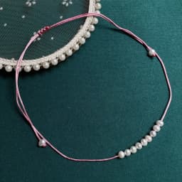 Real Natural Freshwater Pearl Necklace for Women Girls Small Potao Pearl Charm Smile Pendulum Choker Collar Wedding Jewelry Boho