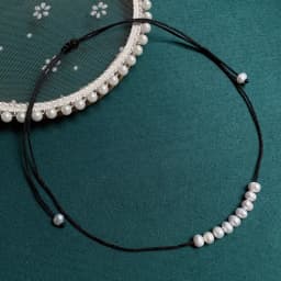 Real Natural Freshwater Pearl Necklace for Women Girls Small Potao Pearl Charm Smile Pendulum Choker Collar Wedding Jewelry Boho