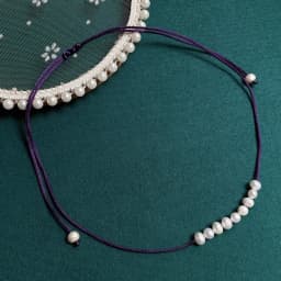 Real Natural Freshwater Pearl Necklace for Women Girls Small Potao Pearl Charm Smile Pendulum Choker Collar Wedding Jewelry Boho