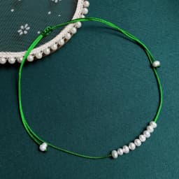 Real Natural Freshwater Pearl Necklace for Women Girls Small Potao Pearl Charm Smile Pendulum Choker Collar Wedding Jewelry Boho