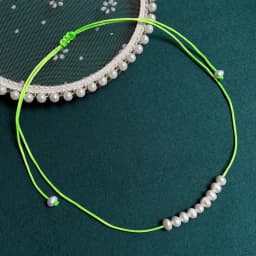 Real Natural Freshwater Pearl Necklace for Women Girls Small Potao Pearl Charm Smile Pendulum Choker Collar Wedding Jewelry Boho