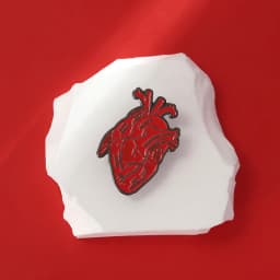 Organ Heart Enamel Pins Custom Anatomy Medical Brooches Lapel Badges Gothic Jewelry Gift for Student Friends