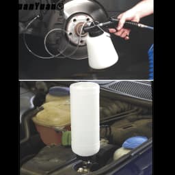 1L+0.75L Car Brake Bleeder Pump Bleeding Fluid Change Oil Kit Air Pneumatic Vacuum Tool Set Auto Repair Tools
