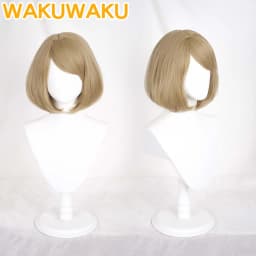 IN STOCK Ashley Grahamm Wig Game Cosplay Wig WakuWaku Ashley Grahamm Short Wig Heat Resistant Women Halloween Wig Free Wig Cap