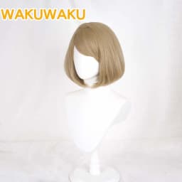 IN STOCK Ashley Grahamm Wig Game Cosplay Wig WakuWaku Ashley Grahamm Short Wig Heat Resistant Women Halloween Wig Free Wig Cap
