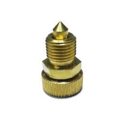HPA High Pressure Bleed Screw Vent, M10*1 Safety Bleeder Valve 300bar 4500psi for Hand Pump Air Compressor