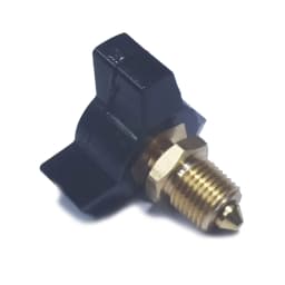 HPA High Pressure Bleed Screw Vent, M10*1 Safety Bleeder Valve 300bar 4500psi for Hand Pump Air Compressor