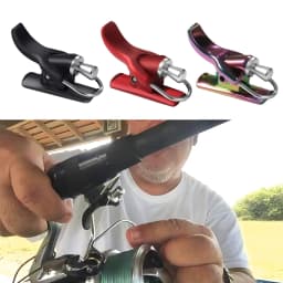 Power Cast Sea Fishing Casting Trigger Cannon Clip Thumb Button Rod Line Fixed Spool Casting Aid Booster Bionic Finger Protector