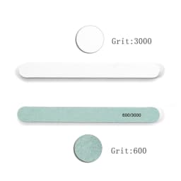 5/10 Pcs Pro Nail Files Buffer 600/3000 Grits Nail Art Sanding Buffing Manicure Pedicure Tools Set Polish Buffer Sponge Board