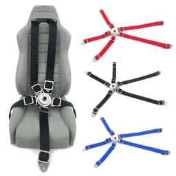AXSPEED Simulation Rubber Driver Chair Seat & Belt for Axial Wraith 90018 90020 90031 1/10 RC Crawler Car Decoration Parts