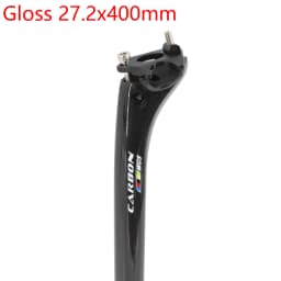 New Mountain Road Bike 3K Full Carbon Fibre Seatpost Carbon Bicycle Seatpost MTB 25.4/27.2/30.8/31.6mm 25mm Offset Seat Post