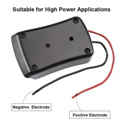 Battery Adapter Converter for Black&Decker 18V 20V Li-ion Battery LB20 DIY Power Wheels Adapter Power Connector with 14AWG Wires