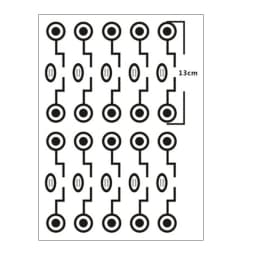 Brdwn Jujutsu Kaisen Unisex Yuji Itadori Toge Inumaki Cosplay Tattoo Stickers