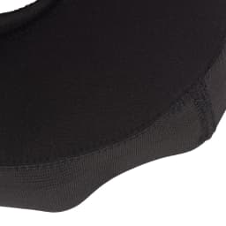 Universal Motorcycle Helmet Bib Strap Zipper Back With Ultra Hard Glue Windproof Noise Proof Black 1pc Insulation Keep Warmer
