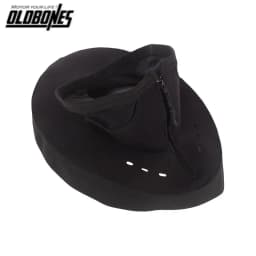 Universal Motorcycle Helmet Bib Strap Zipper Back With Ultra Hard Glue Windproof Noise Proof Black 1pc Insulation Keep Warmer