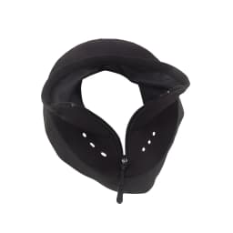 Universal Motorcycle Helmet Bib Strap Zipper Back With Ultra Hard Glue Windproof Noise Proof Black 1pc Insulation Keep Warmer