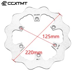 Motorcycle 260MM 220MM Front Rear Brake Disc Rotor Set For KTM SX SXF EXC EXCF XC XCF XCW 125-500 1994-2021 2022 2023 Universal