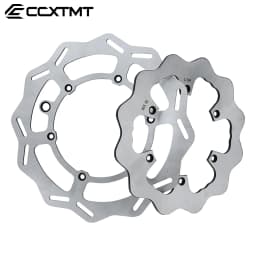 Motorcycle 260MM 220MM Front Rear Brake Disc Rotor Set For KTM SX SXF EXC EXCF XC XCF XCW 125-500 1994-2021 2022 2023 Universal