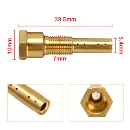 Alconstar 8/16/20/30 Holes Carburetor Nozzle atomizer jet Jetnozzle For keihin Pwk Sudco racing Full Racing Carb Set Nozzle