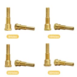Alconstar 8/16/20/30 Holes Carburetor Nozzle atomizer jet Jetnozzle For keihin Pwk Sudco racing Full Racing Carb Set Nozzle