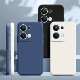 Original Liquid Silicone Case for OPPO Reno 9 8 Pro Plus Lite 8Z 8T Reno9 Reno8 T 8Pro 9Pro Pro+ 5G Lens Protection Basic Covers