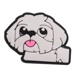1PCS PVC Kawaii Animal Kinds Of Dog Mom Dad Sandals Shoe Decoration Charms Fit Wristbands Buckle Slipper Accessories Xmas Gifts