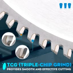 XCAN 355mm Metal Cutting Disc 66/80/90T Carbide Tipped Circular Saw Blade For Iron Steel Cutting Heavy Duty Metal Cutting Blade