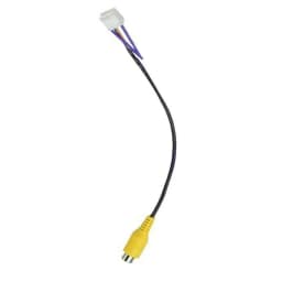 10Pin Car Rear View Backups Camera Cable Adapter Connect Accessory Stereo Android Radio DVD Player Multimedia Monitor Cord