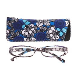 Fashion Men Women Reading Glasses With Pouch Ultra Light Resin Print Flower Magnifying Presbyopic Eyeglasses Vision Care