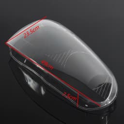Pair Front Headlights Lens Shell Cover Lampcover Transparent Lampshade For Volkswagen Golf 5 MK5 Jetta Rabbit 2005-2009
