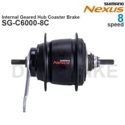 SHIMANO NEXUS C6000 Internal Geared Hub SG-C6000-8C SG-C6001-8D SG-8C20 and Shifter SL-C6000-8 SL-S500 SL-S7000-8 Original Parts