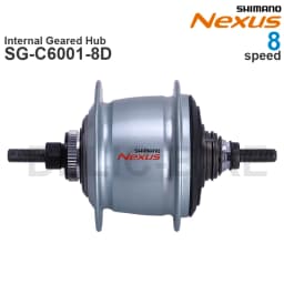 SHIMANO NEXUS C6000 Internal Geared Hub SG-C6000-8C SG-C6001-8D SG-8C20 and Shifter SL-C6000-8 SL-S500 SL-S7000-8 Original Parts