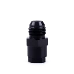 Quick Connect 6AN AN6 Male To 3/8", 5/16" AN8 8AN Quick Disconnect Male Push On EFI Fitting Adapter Aluminum Black