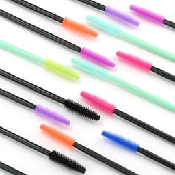 Disposable Silicone Gel Eyelash Brush Comb Mascara Wands Eye Lashes Extension Tool Professional Beauty Makeup Tool For Women