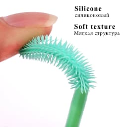Disposable Silicone Gel Eyelash Brush Comb Mascara Wands Eye Lashes Extension Tool Professional Beauty Makeup Tool For Women