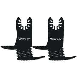 Vearter 2Pack HCS Oscillating Multi-tool Swing Saw Blade Specifical For Drywall PVC Plastic Plasterboard Wood Panel Cutting