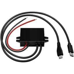 12V 24V 36V 48V 60V 72V to 5V 3A 15W DC to 11-90V to 5V USB Converter with Type C and Micro USB Output Power Adapter Converter