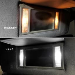 4x 28mm 29mm 6614F Festoon LED Light Bulb White Super Bright 6612F 6641 LED Bulb 6000k for Vanity Mirror Lights Sun Visor Lights