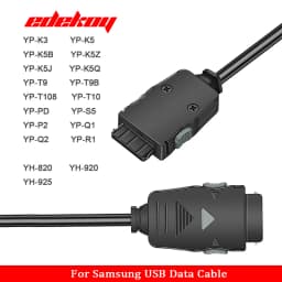 USB DATA SYNC CHARGER CABLE for Samsung MP3 MP4 Player YP-P2 P3 S3 S5 Q1 Q2 R1 T9 T10 T08 K3 K5 E10 U10 B10 B20 D20