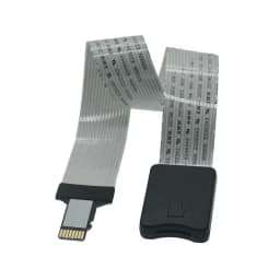 10/15/25/46CM TF To Micro SD Card Flex Extension Cable Extender Adapter Zip Extension Cable Memory Card Extender Cord Linker
