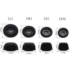 Memory Foam Ear Pads For Airpods Pro2/Pro Wireless Bluetooth Earphones Ear Covers Caps Earphone Earpads Eartips 2pcs/Pair