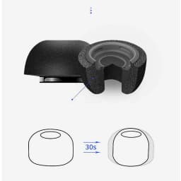 Memory Foam Ear Pads For Airpods Pro2/Pro Wireless Bluetooth Earphones Ear Covers Caps Earphone Earpads Eartips 2pcs/Pair