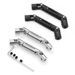 2pcs Metal Drive Shaft Driveshaft For WPL C14 C24 C34 MN D90 D91 D96 D99 D99S MN90 MN98 MN99S RC Car Upgrades Parts Accessorie
