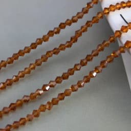Rondell Austria Faceted Crystal Beads Round Glass Beads Loose Spacer Beads for Jewelry Making DIY